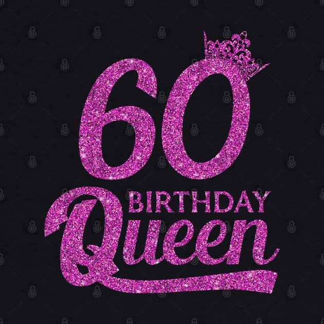 60 Birthday Queen - 60th Birthday Gift Ideas - 60 Years Old Birthday by Otis Patrick